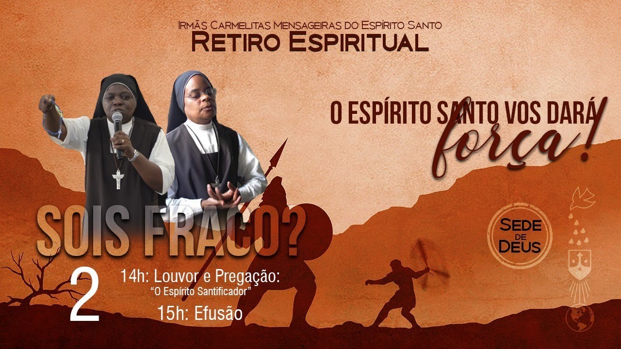 Retiro sede de Deus - Louvor e 2ª Palestra