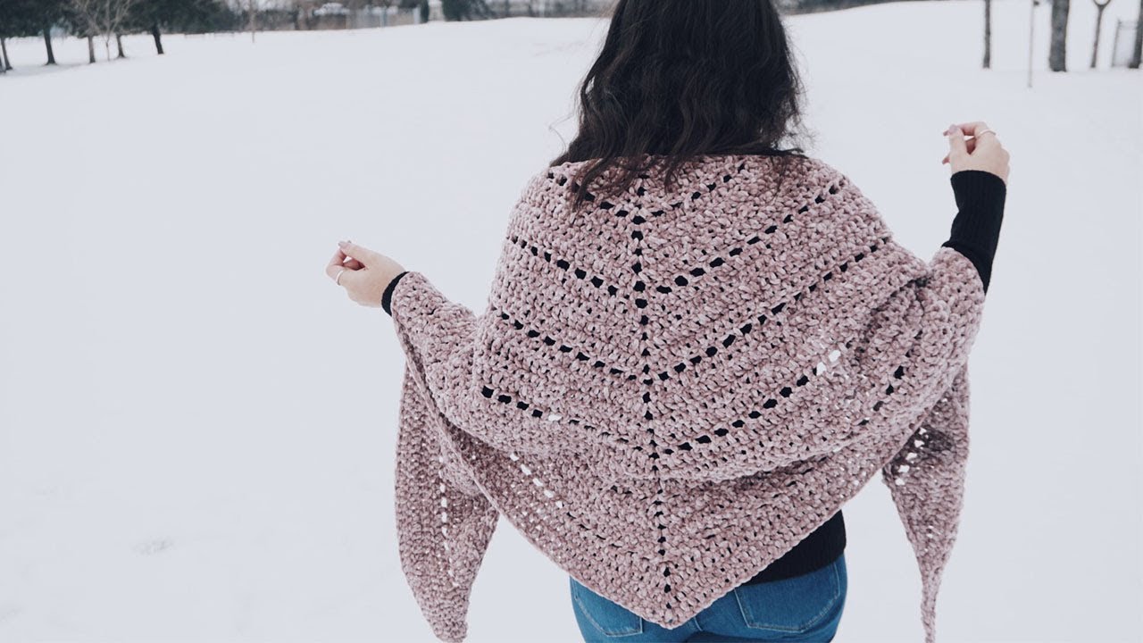 CHAL VELVET A CROCHET - TUTORIAL | Danii's Ways