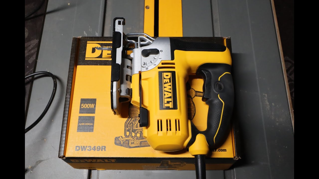 [dewalt , dw349R jig saw]디월트 dw349R 유선 직소기 리뷰 & 사용영상 , 간단한 직소 사용방법 & 팁