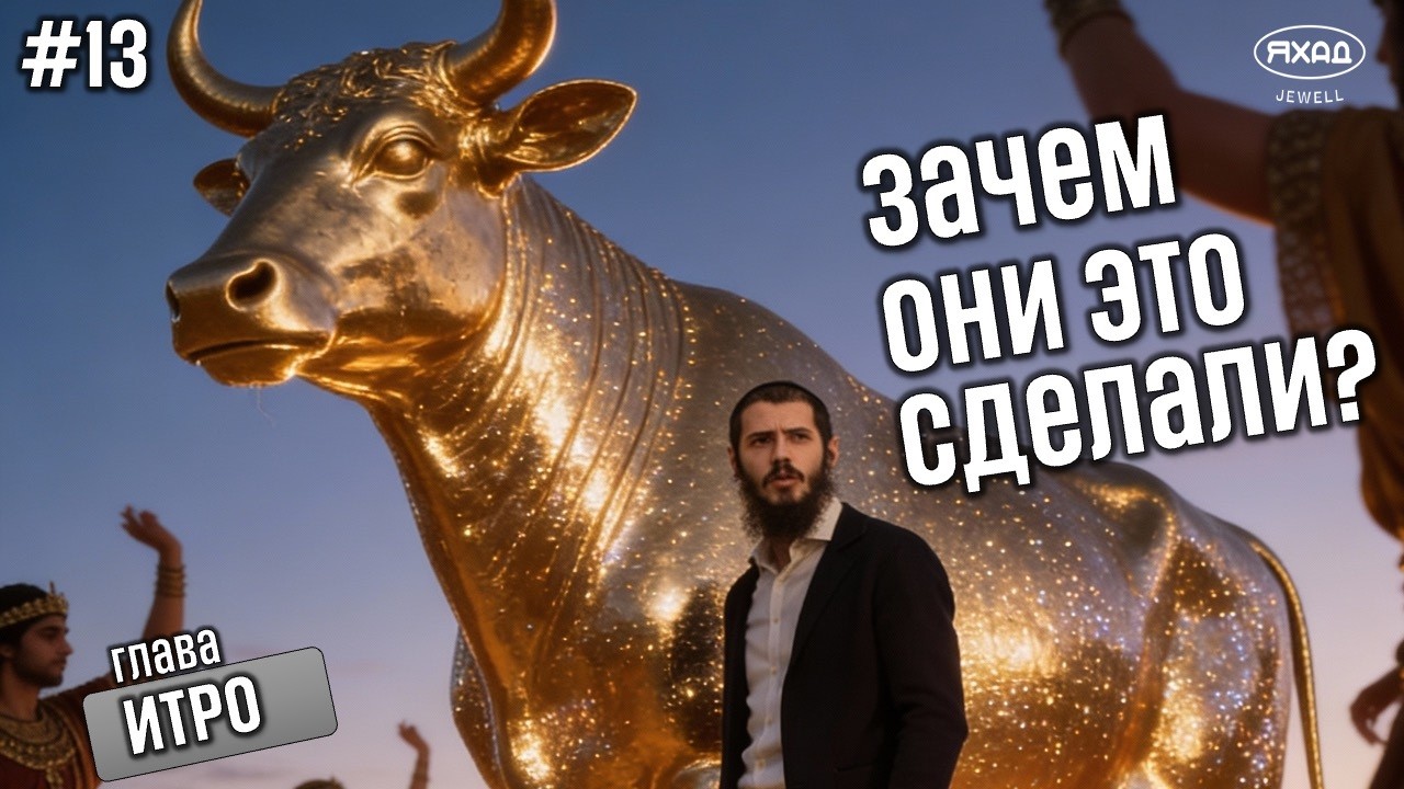 ЗАЧЕМ ЕВРЕИ СДЕЛАЛИ ЗОЛОТОГО ТЕЛЬЦА? // ГДЕ БЫЛ МОШЕ 40 ДНЕЙ? // ЗАЧЕМ ЕВРЕЯМ НУЖЕН ХРАМ?  (4К)