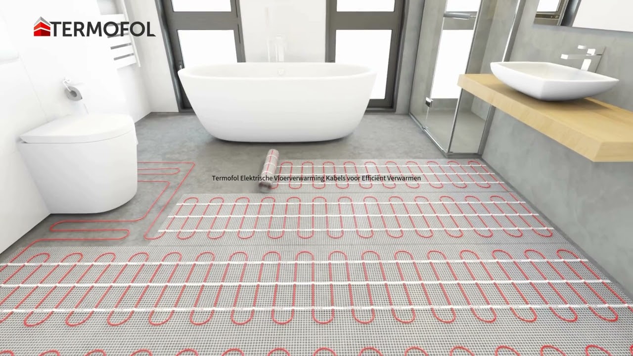 Termofol Elektrische Vloerverwarming Kabels voor Efficiënt Verwarmen