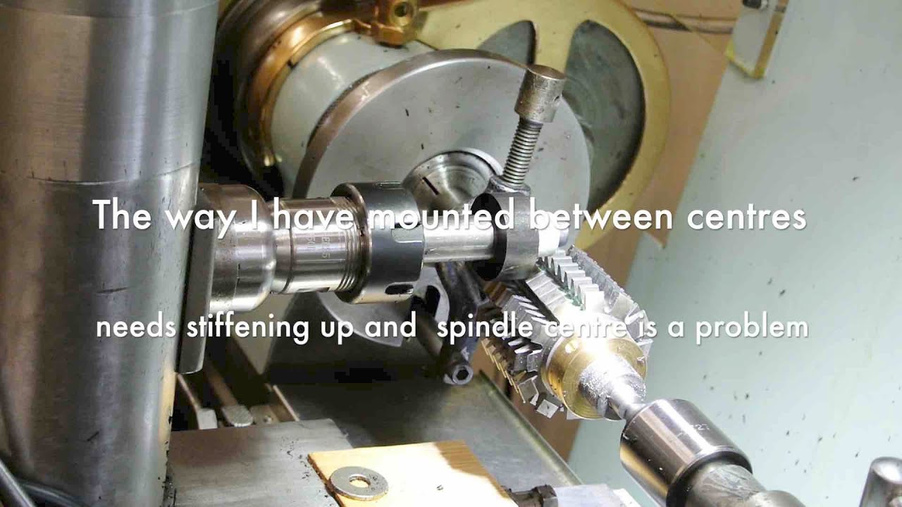 Gear Hobbing on Rivett 608 Lathe