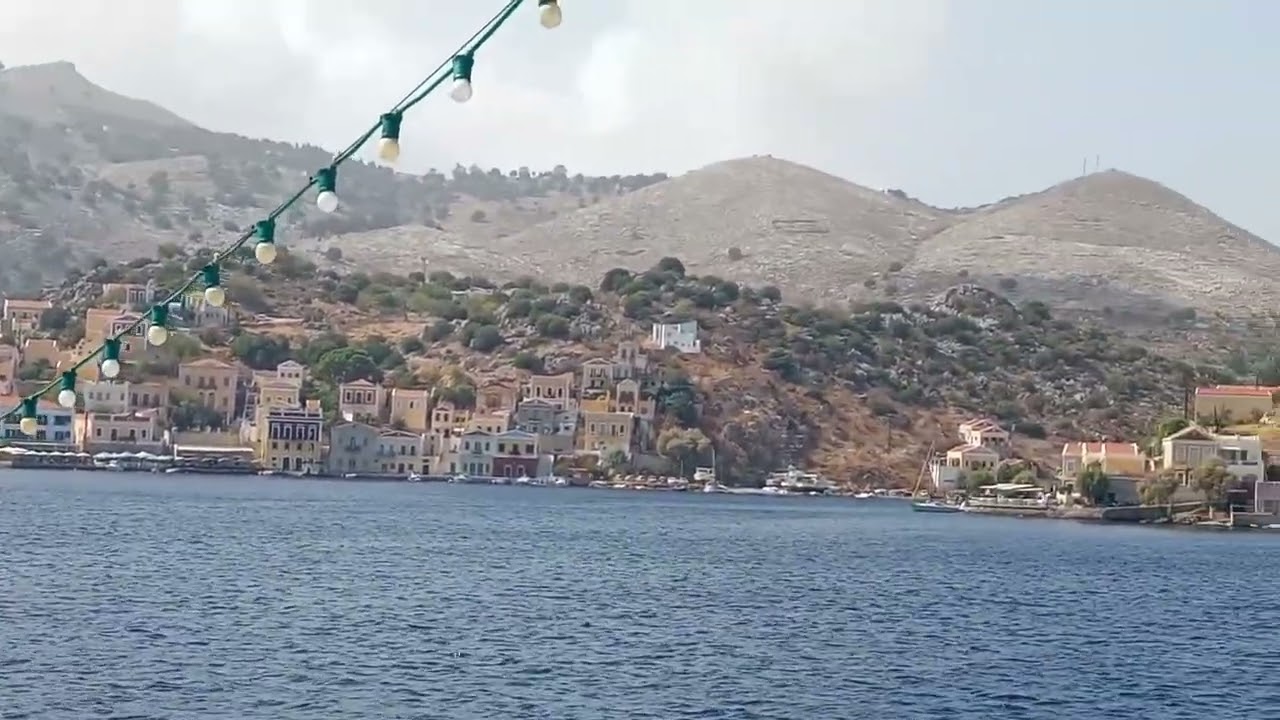 Greece....a scenic ferry ride.