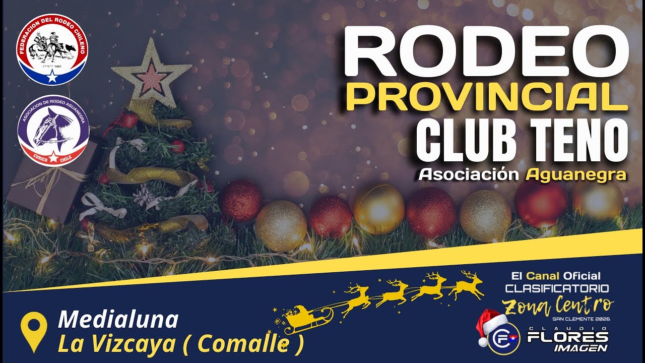 SERIE YEGUAS - RODEO PROVINCIAL ( Serie Sexo ) Club Teno ( Asociación Aguanegra )