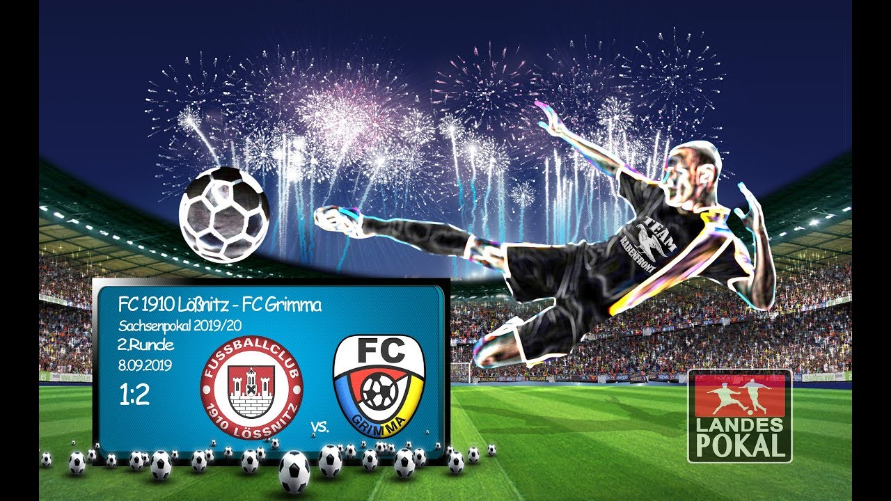 2.Runde / Sachsenpokal - (2019/20) / FC 1910 Lößnitz - FC Grimma  1:2
