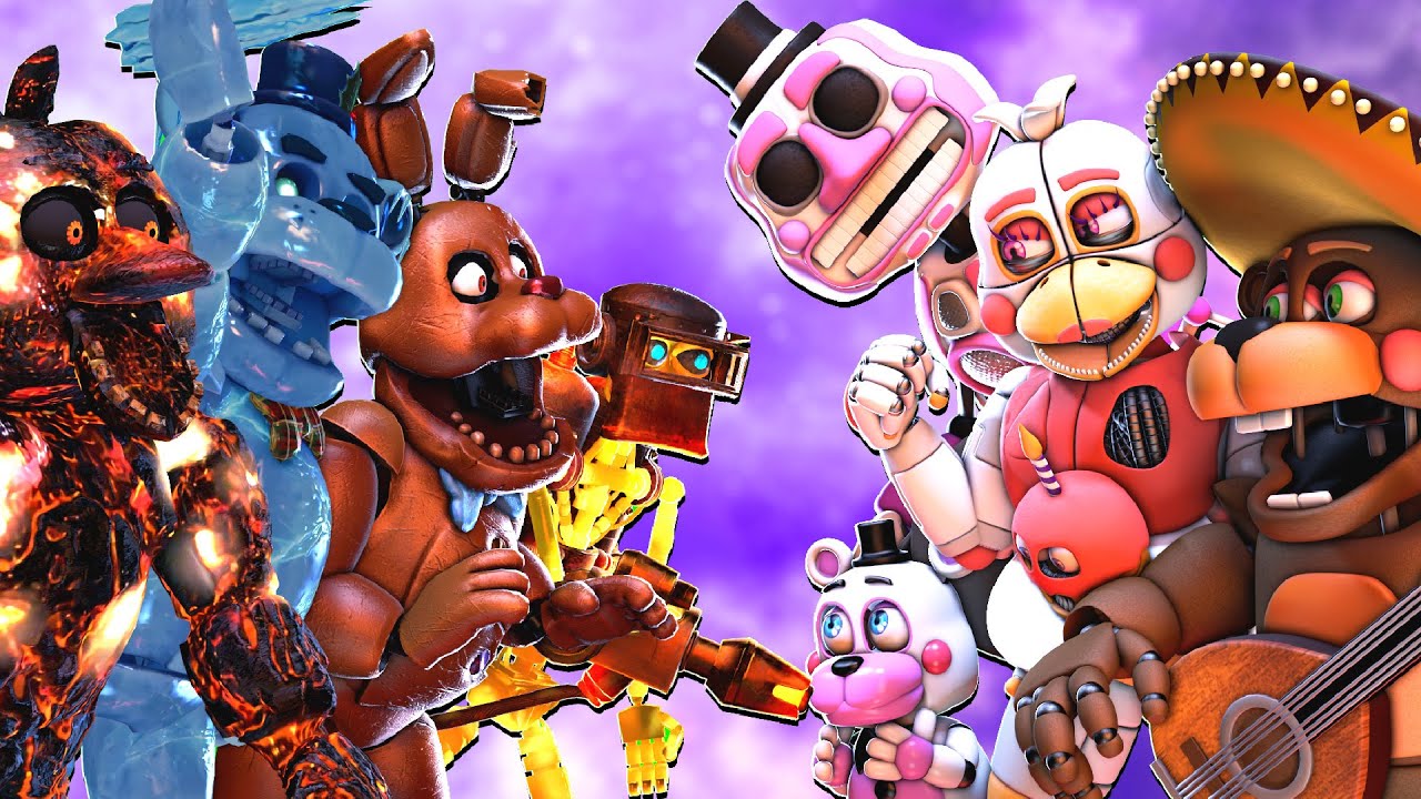 [SFM FNAF] FNAF AR vs Posh Pizzeria