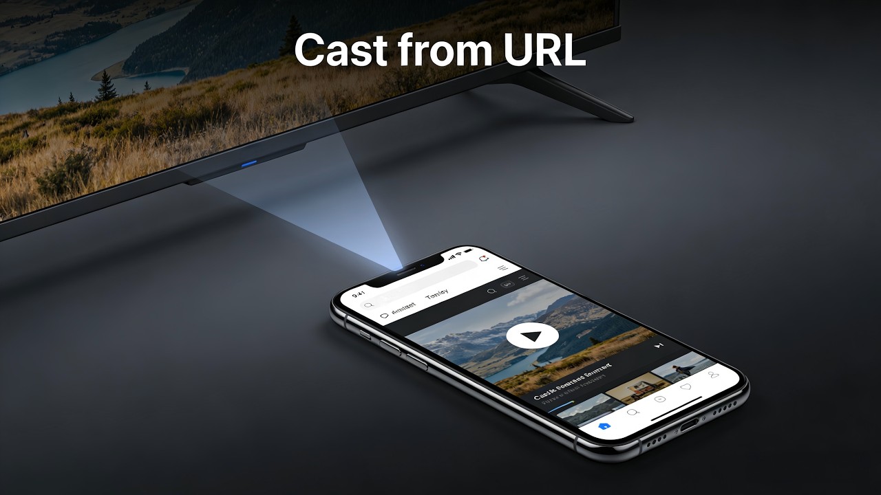 Kcast to TV Web Video Casting Demo &middot; Cast from Phone to TV