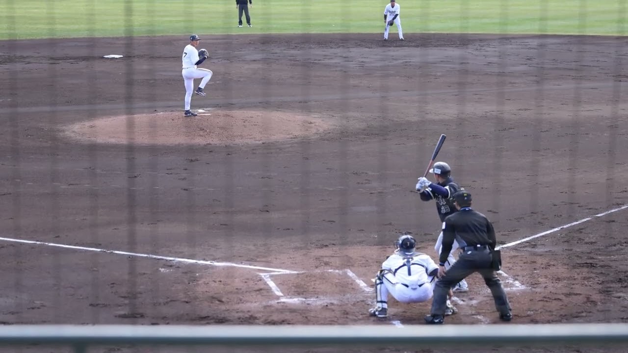 【オリックス春季キャンプ】スライダーのキレがエグい！紅白戦 曽谷龍平vs来田涼斗【2026.2.11】