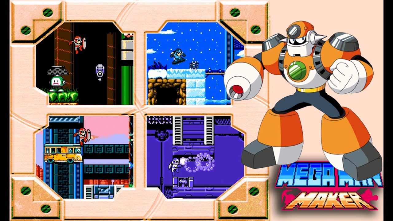 Mega Man Maker 1.9 -MM Insurgent (Full Game)