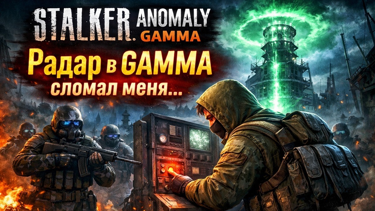 Радар в GAMMA сломал меня…