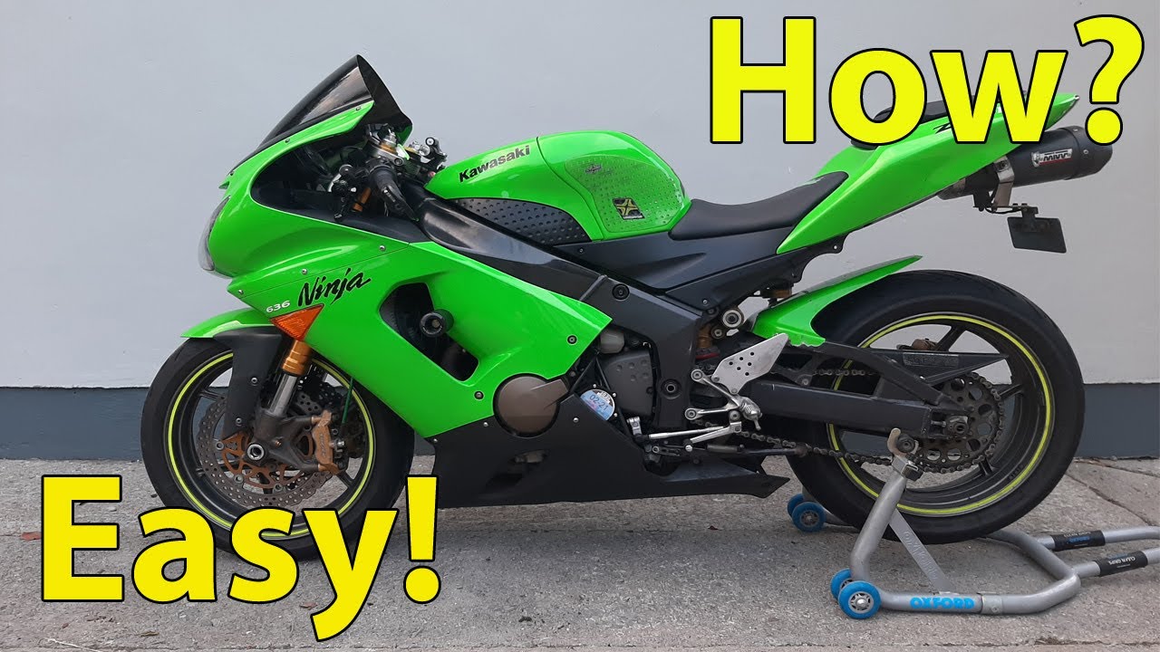How To Replace A Kawasaki Ninja ZX6R Headlight Bulb