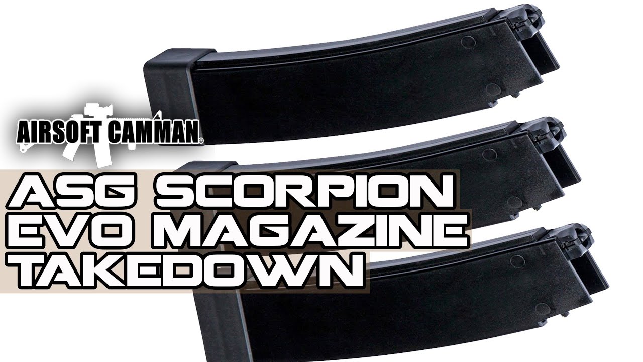 Tutorial: ASG Scorpion Evo Magazine Disassembly & Assembly For Repair & Maintenance