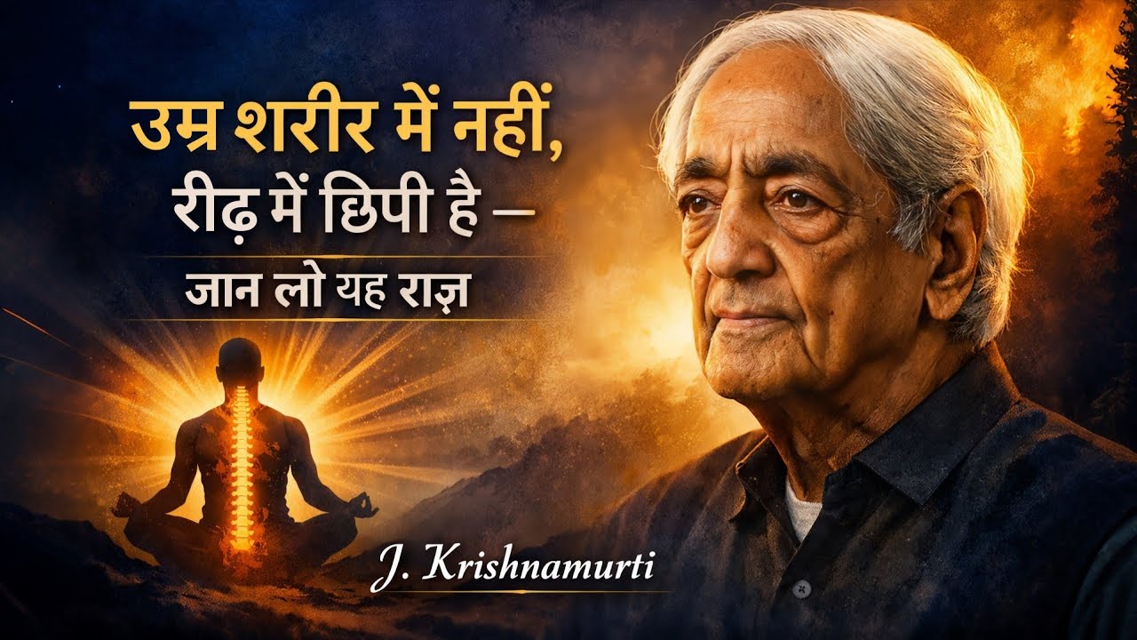 Why Age Has Nothing to Do With Time — Jiddu Krishnamurti Teachings