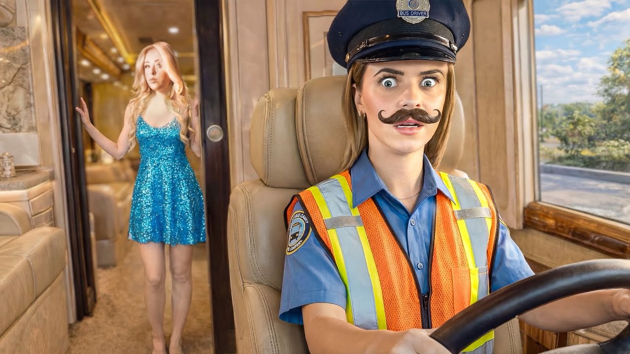 I SNUCK INTO MY SISTERS TOUR BUS!