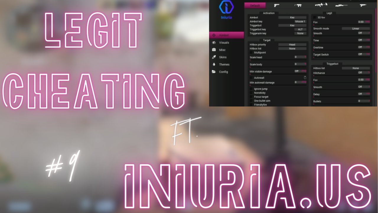 CS2 Legit Cheating ft. Iniuria.us #9 *Full Match*