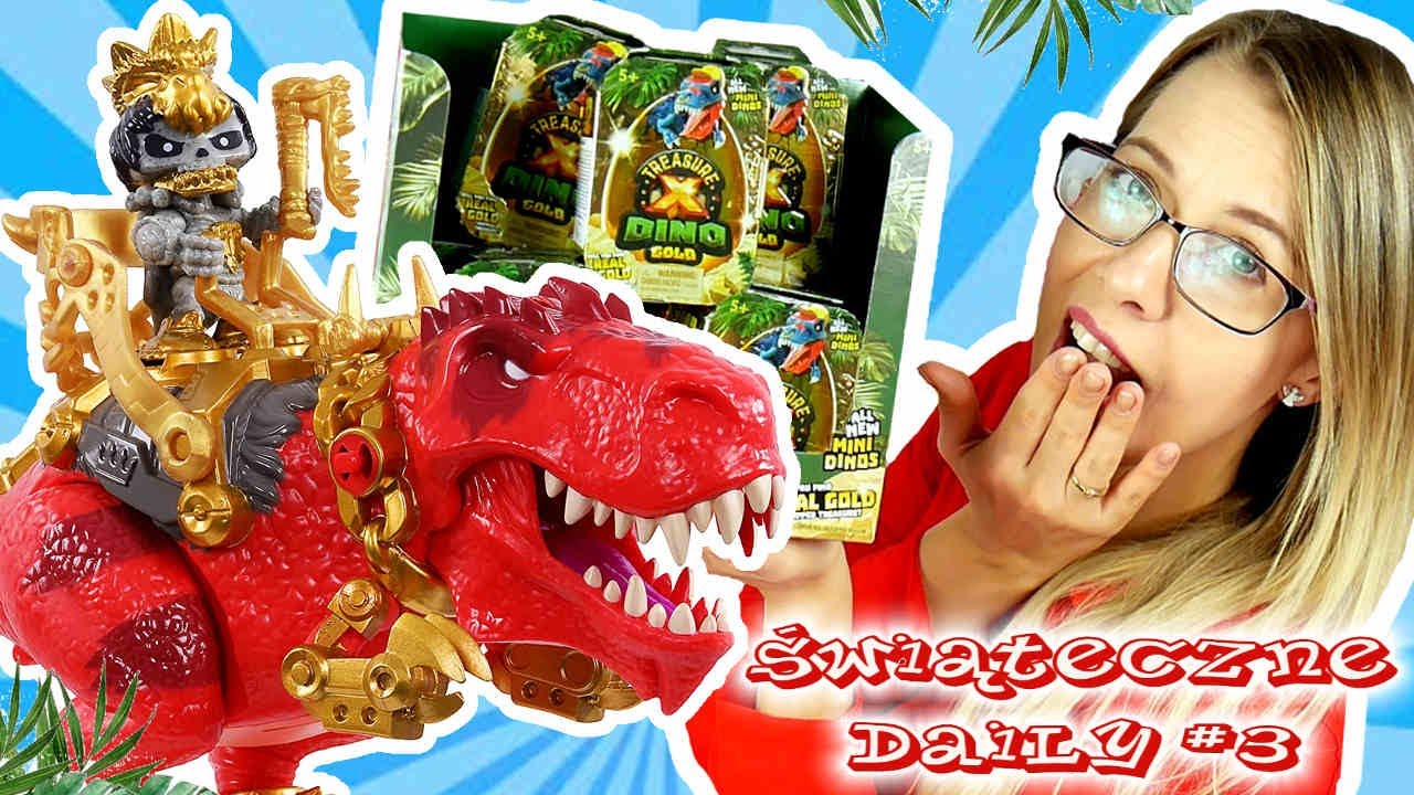 WYCIECZKA DO PREHISTORII 🦕 TREASURE X DINO GOLD 🦖 #treasureX #vlogmas2021