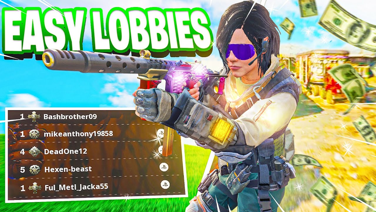 How to get *EASIER LOBBIES* in Cold War Multiplayer! (Avoid SBMM with ONE CONSOLE)