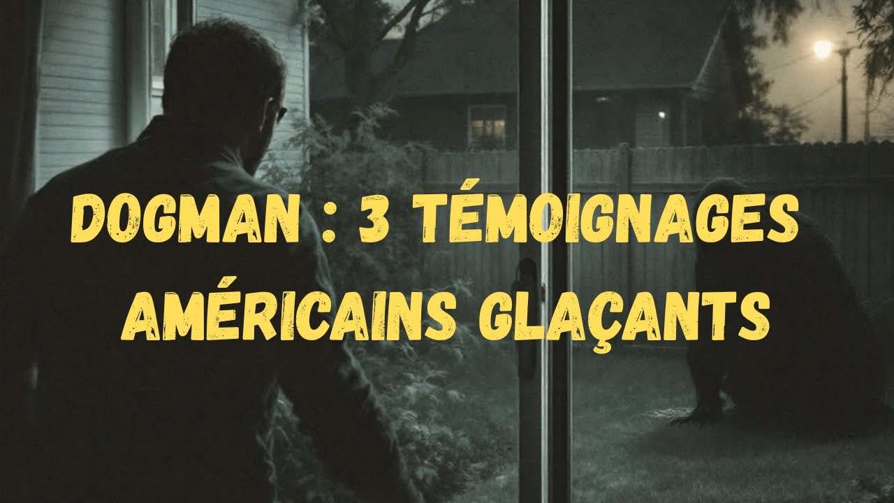 Dogman : 3 Témoignages Réels qui Vont Vous Hanter