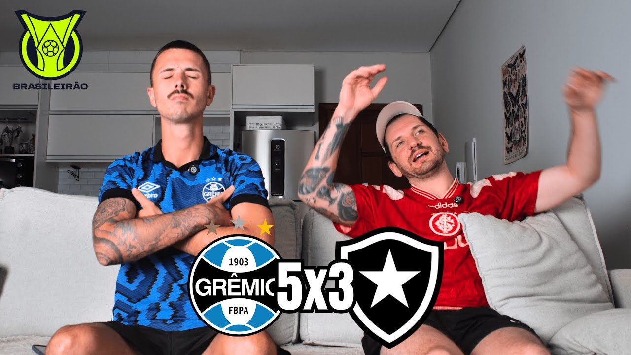 REAGIMOS AO JOGO MAIS MALUCO DO BRASILEIRÃO