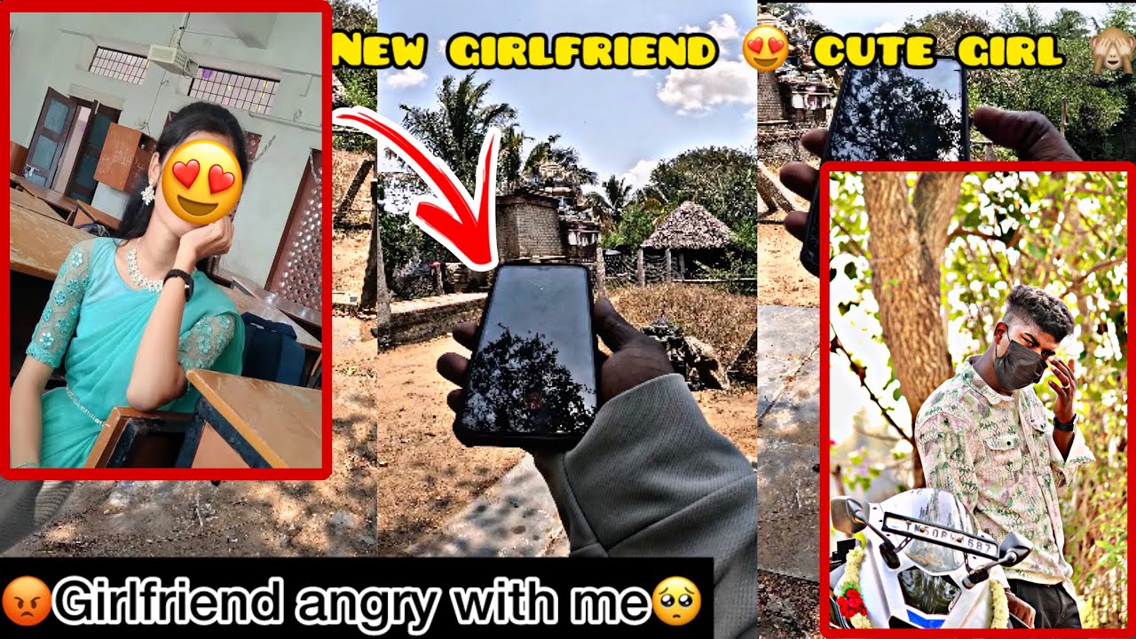 New girlfriend 😍 | Angry with me😢 | Saran Official #prank #tamil