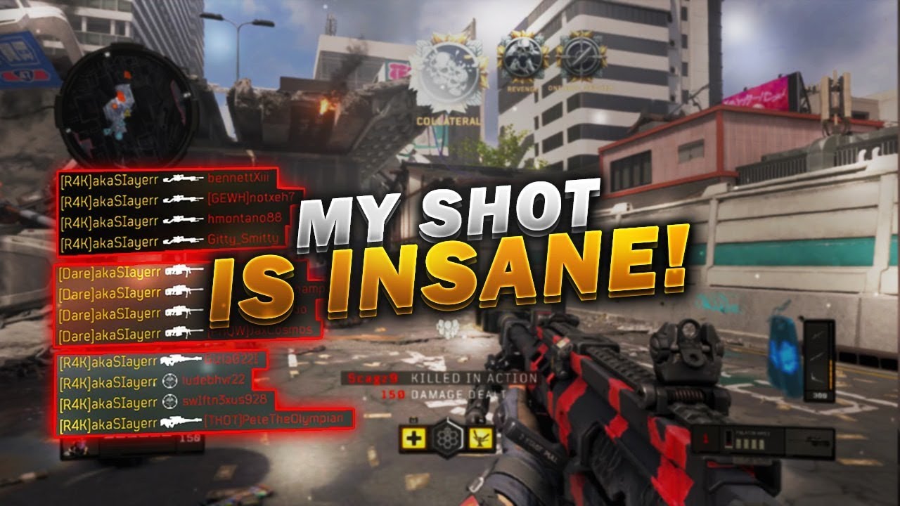 MY SHOT IS INSANE! (BO4 Highlights)
