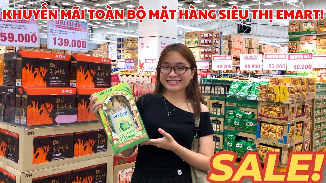 Đầu Tháng SIÊU THỊ Khuyến Mãi Toàn Bộ Mặt Hàng Mới Về! Món Gì Cũng Rẻ, Chốt Hời Đầu Năm!
