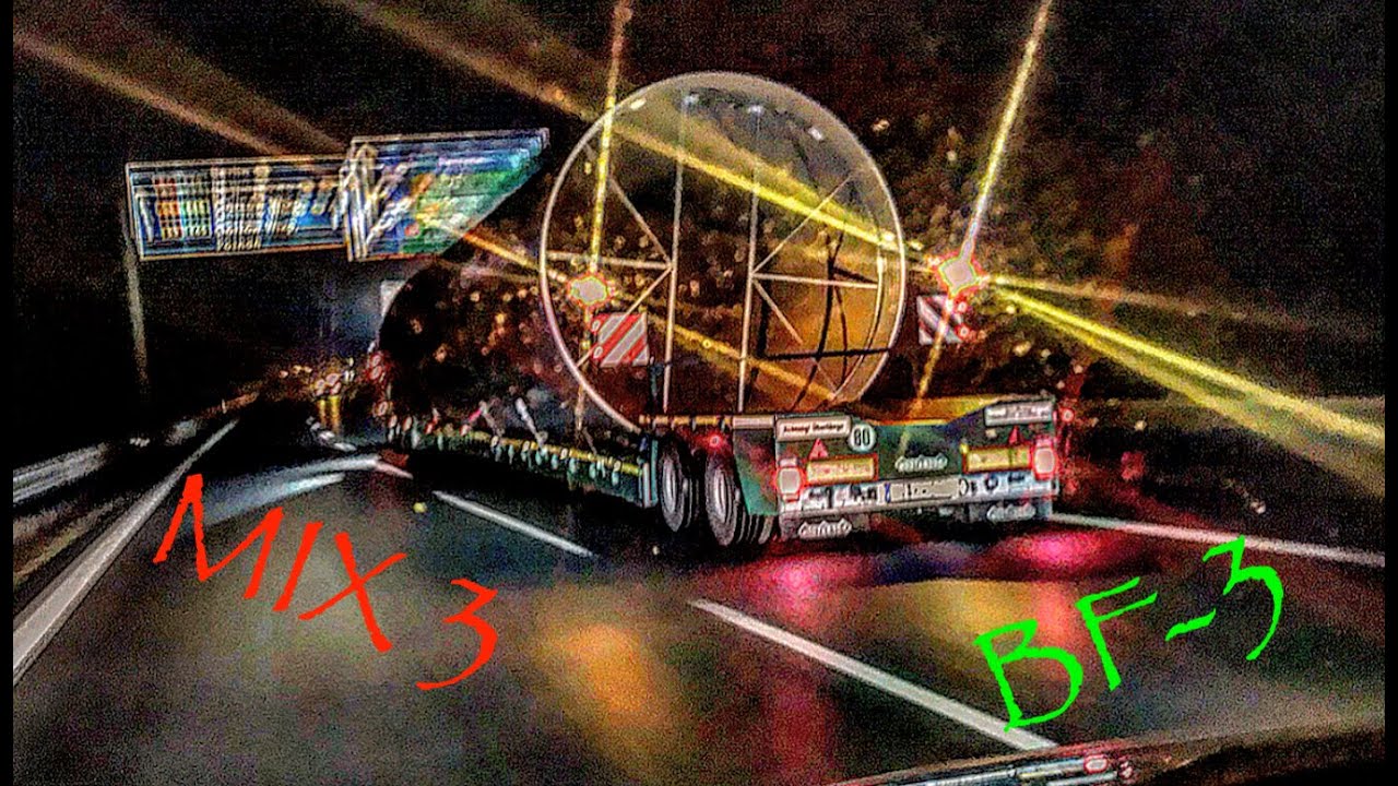 SCHWERTRANSPORT Begleitung BF3 || MIX 3
