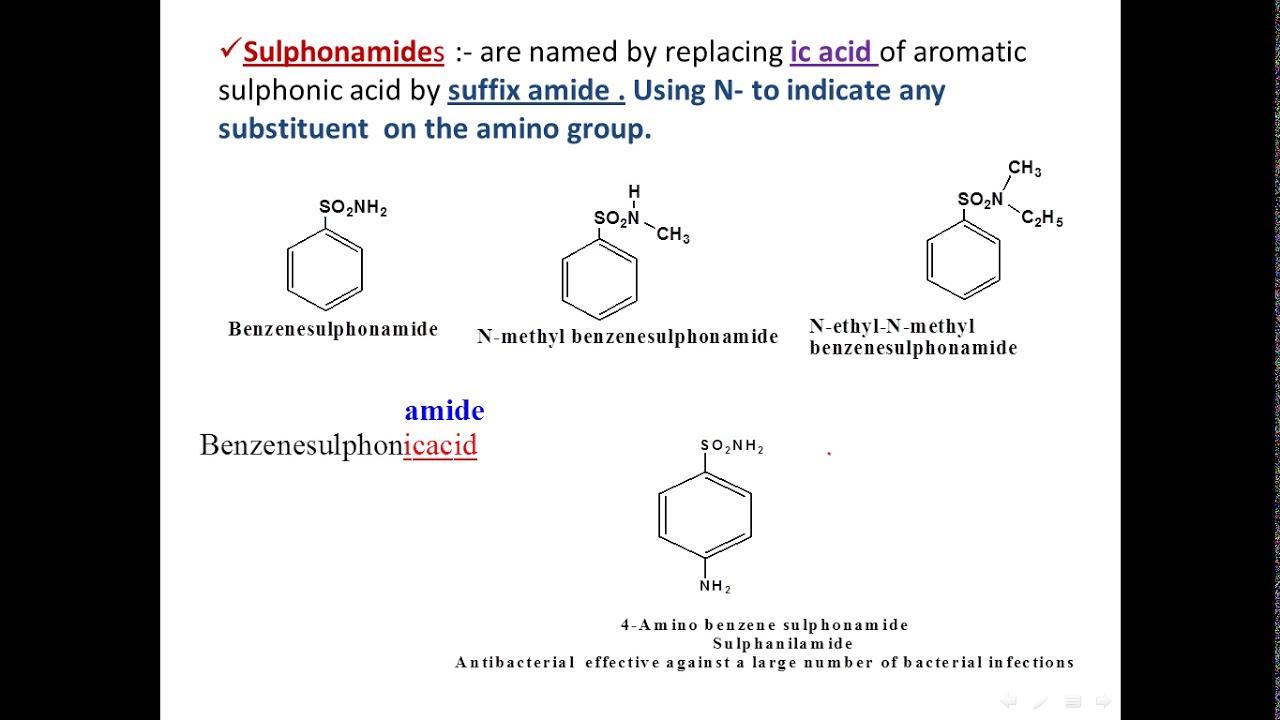 sulphonic acid part 1  prof Dr Hanan Abdelrazek