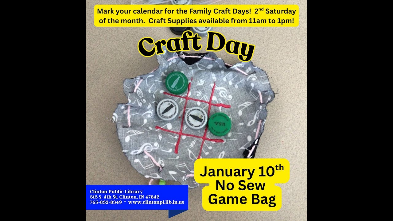 Jan 10th Family Craft