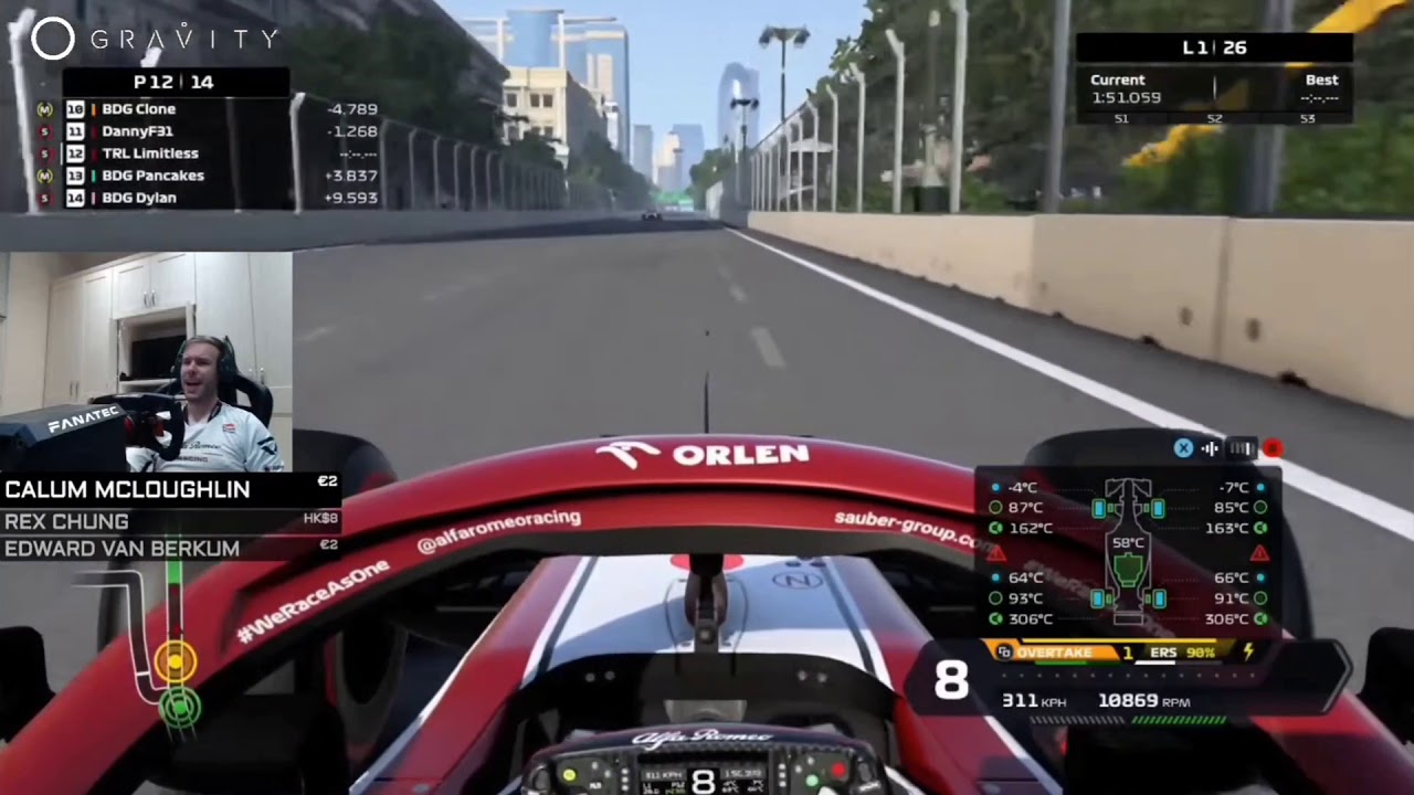 TRL Limitless rages as his tires are -200&deg;C cold