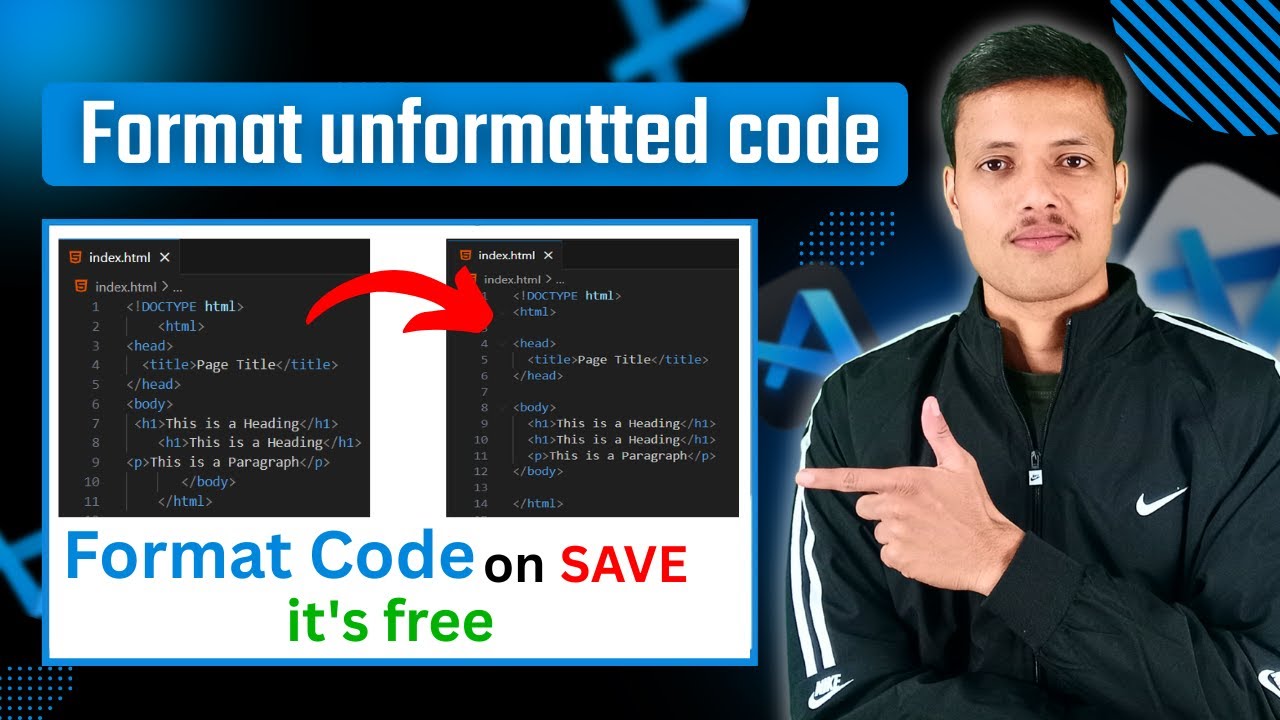 How to Format Code in VS Code: Built-In & Extension Methods || Auto-Format Code in VS Code on Save