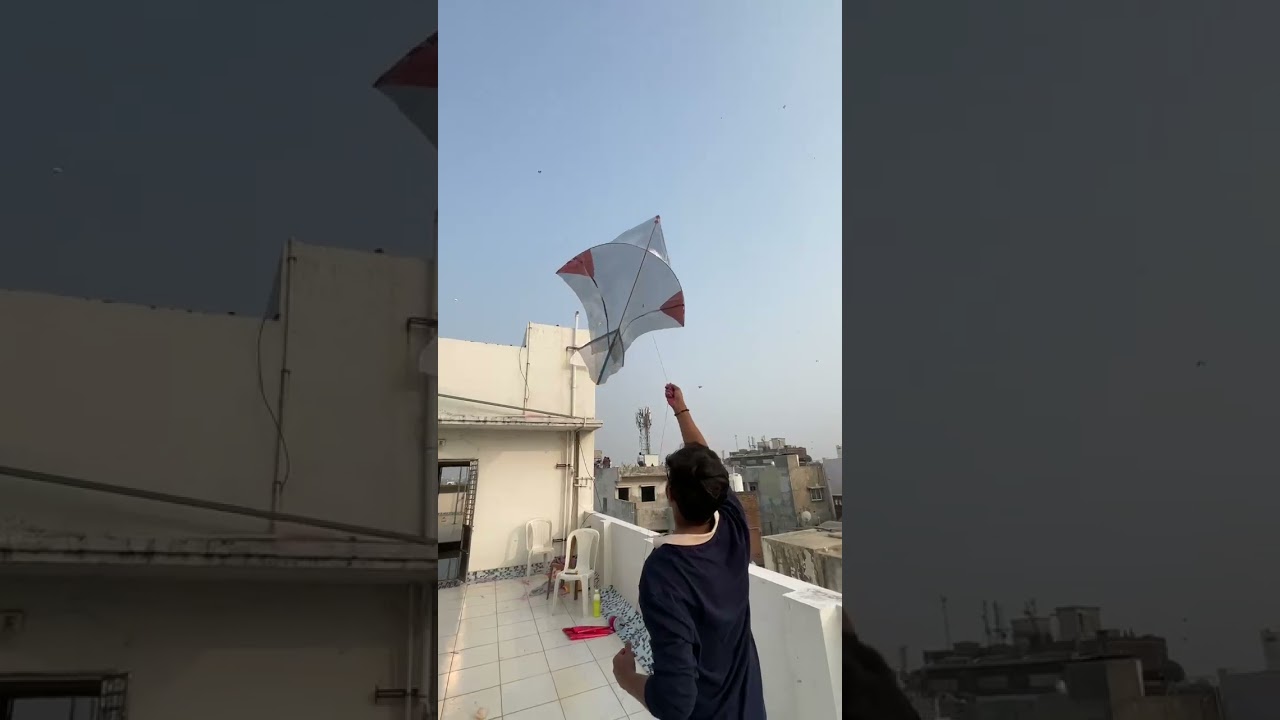 9 feet big kite | Vadodara uttarayan 2025 | Big tawa gudda |#trending #bigkite #uttarayan #vadodara