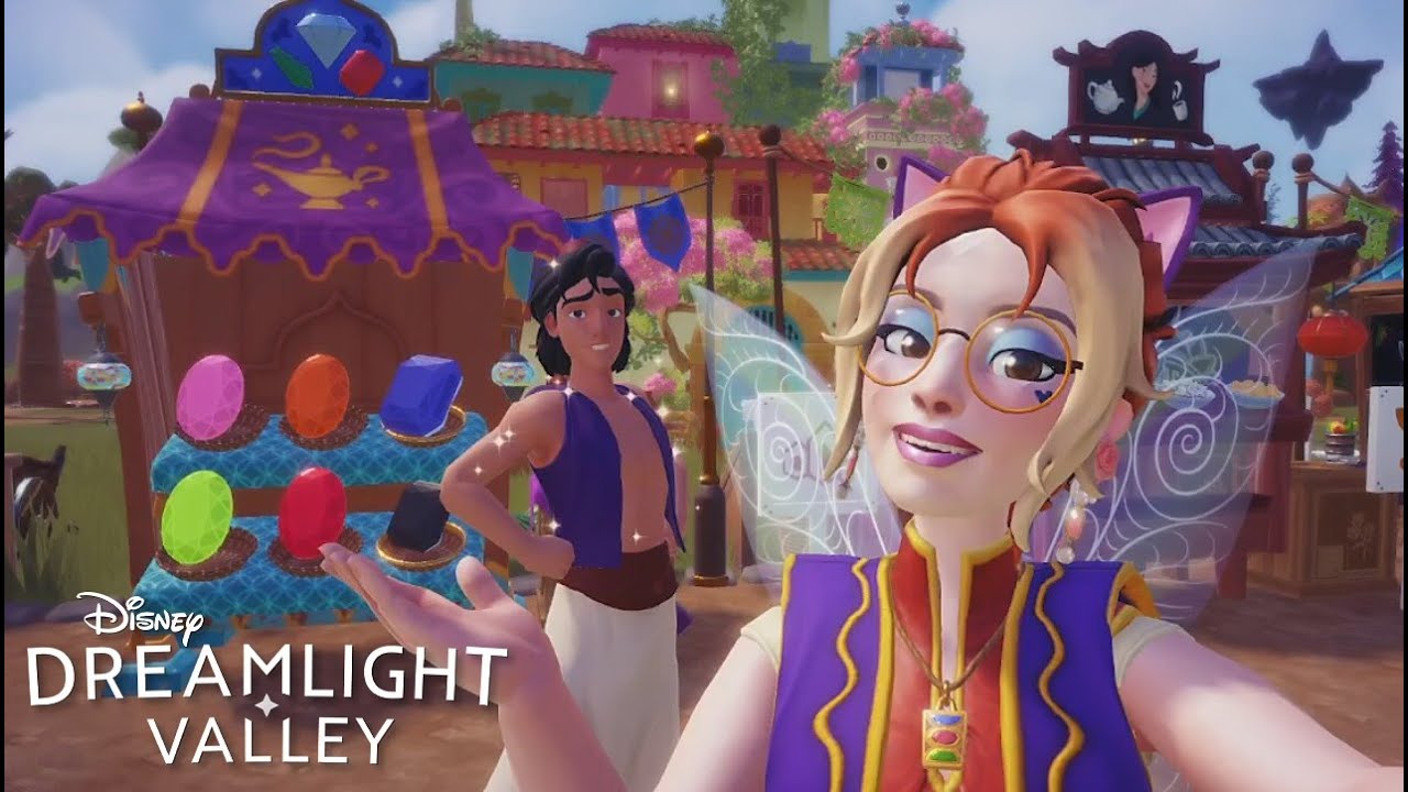 Disney Dreamlight Valley Aladdin Level 10 Friendship Quest