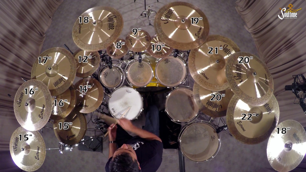 Soultone Cymbals Extreme Drum Solo