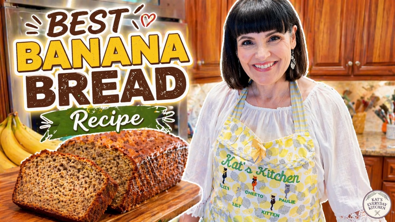 EASY Banana Bread Recipe | Nut Free & Dairy Free