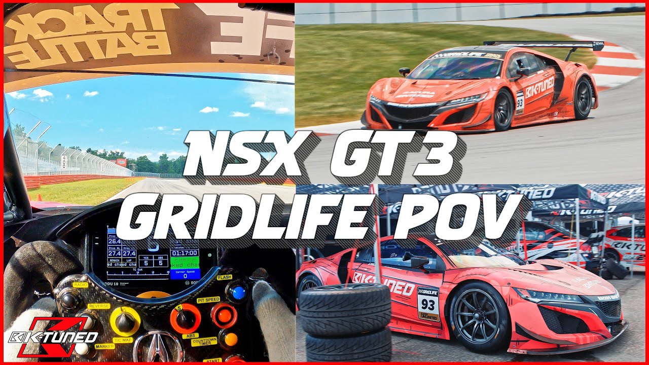 You’re in the Driver’s Seat: NSX GT3 POV around  Mid-Ohio!