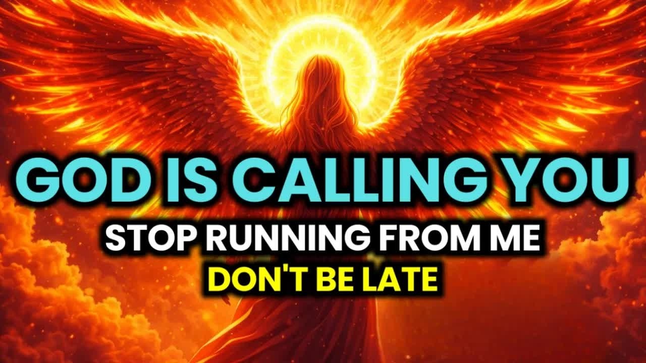 🔴 ONLY 7 MINUTES LEFT — GOD SAYS： STOP RUNNING FROM ME  I HAVE BEEN CHASING YOU FOR YEARS AND T