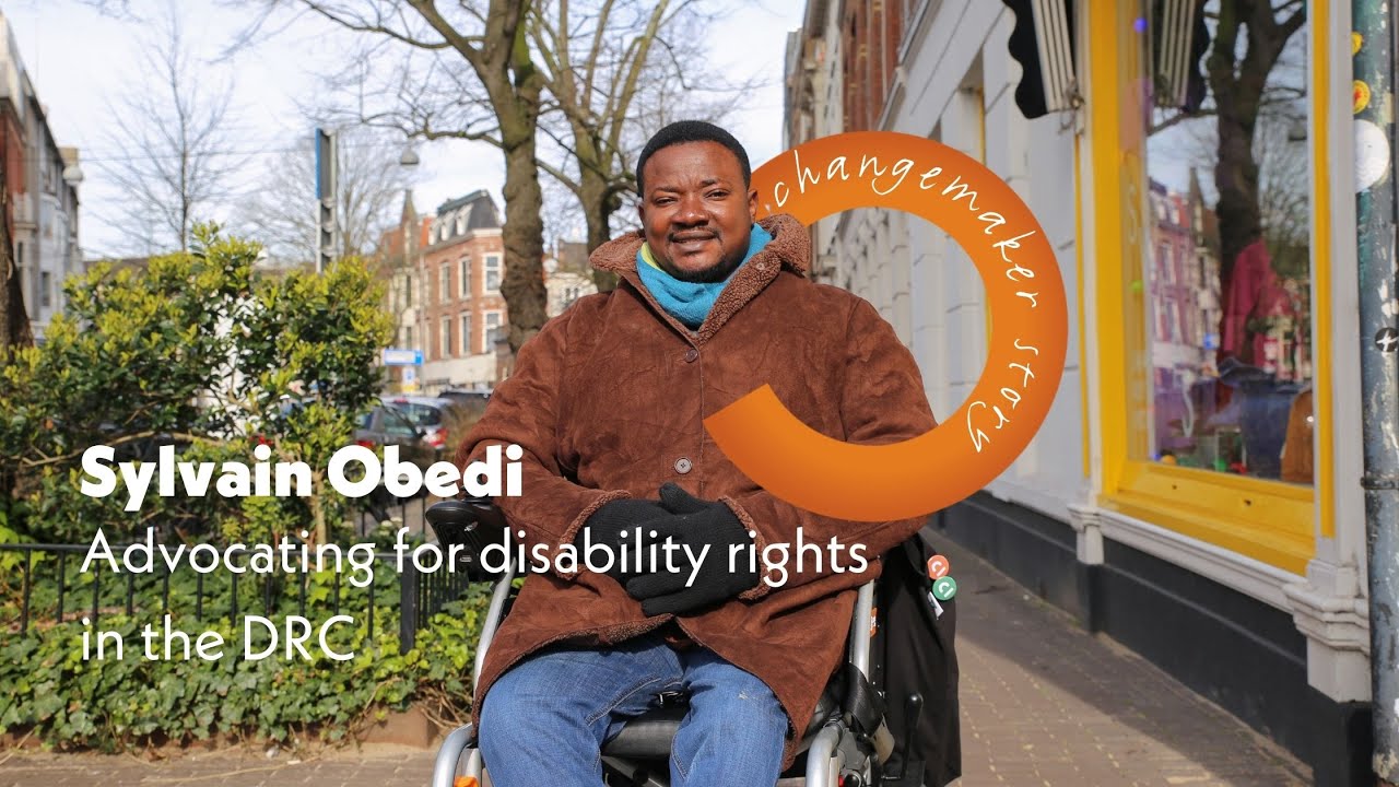 Sylvain, advocating for disability rights in the DRC - Changemaker blogs by Justice & Peace