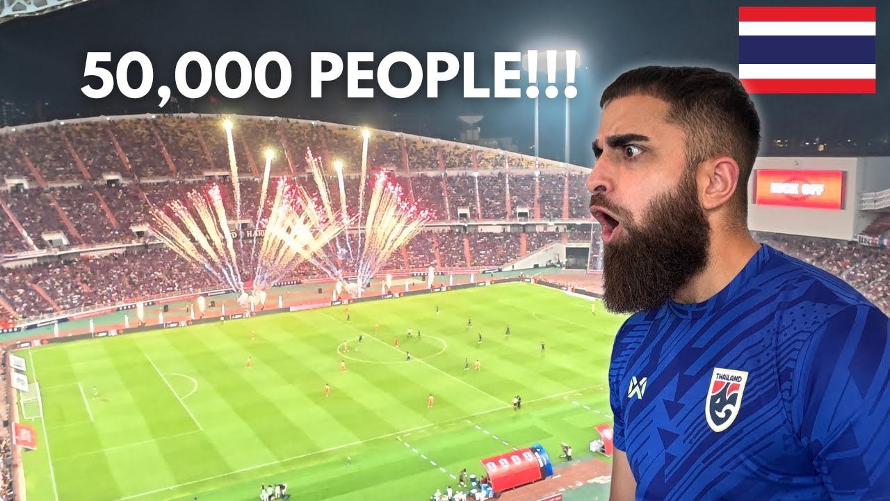 Football in THAILAND is INSANE 🇹🇭 Thailand vs Vietnam ASEAN cup FINAL BANGKOK 2025