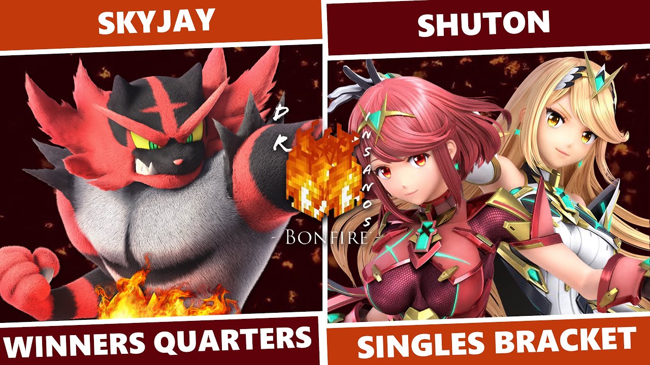 Dr. Insano's Bonfire: Winners Quarters - Skyjay (Incineroar) vs Shuton (Pyra/Mythra) SSBU Singles