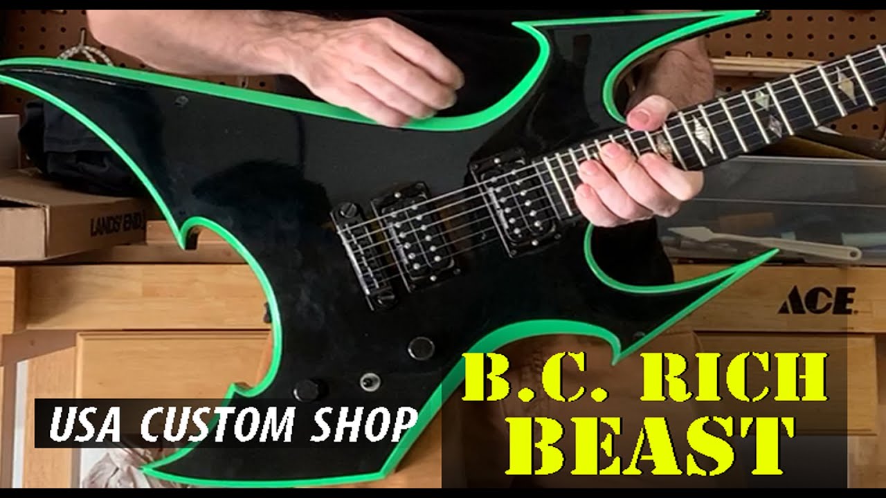 2001 USA B.C. Rich Beast - Demo Review