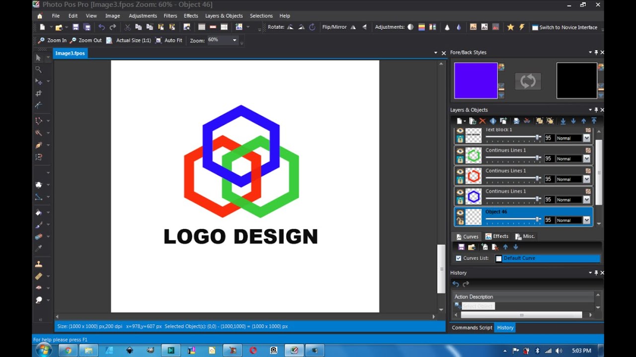 Creating a Logo Design Using Photo Pos Pro