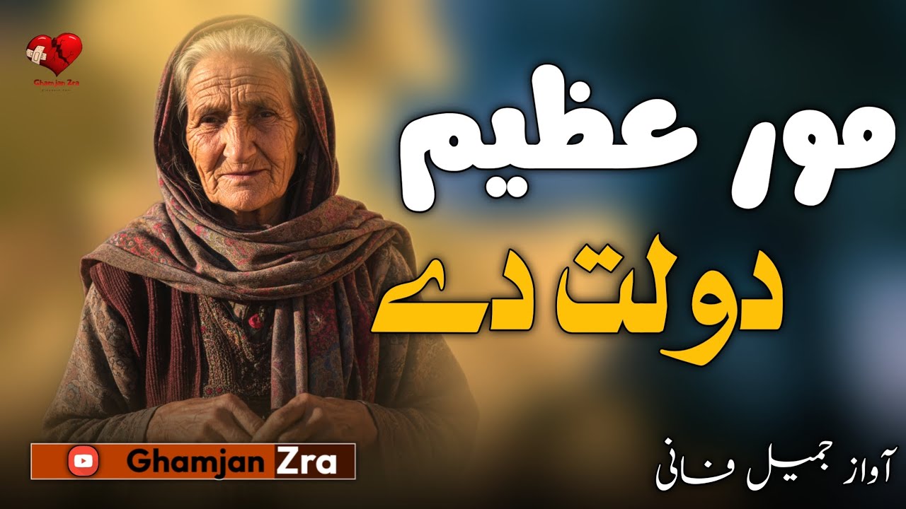 Mor Azim Dawlat Da l مور عظیم دولت دے l Maa l Jamil Fani l Ghamjan Zra l 2025 Viral Nazam l 