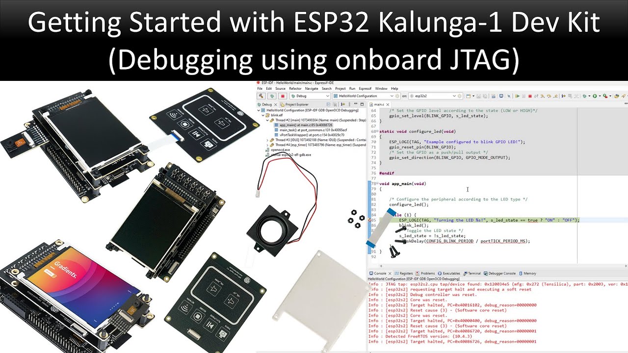 Getting Started with ESP32 Kaluga Development Kit