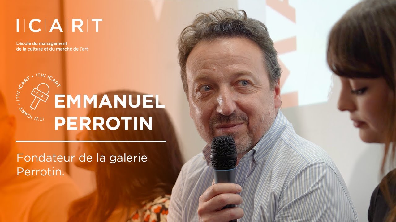 MASTERCLASS : Emmanuel Perrotin, fondateur de la galerie Perrotin