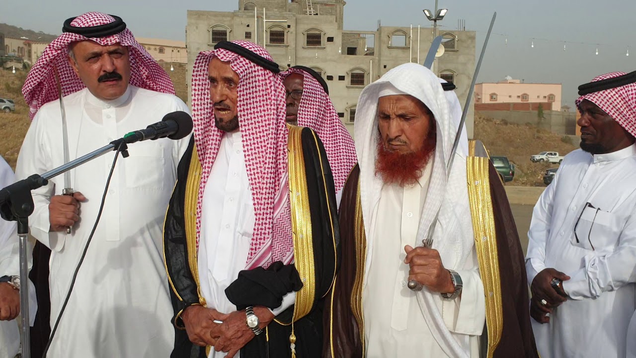 ملفى اهالي قرية قذانه علي اهالي قرية الفرح بمناسبة زواج كريمة محمد بن عبد الخالق في تاريخ 12/12/1440