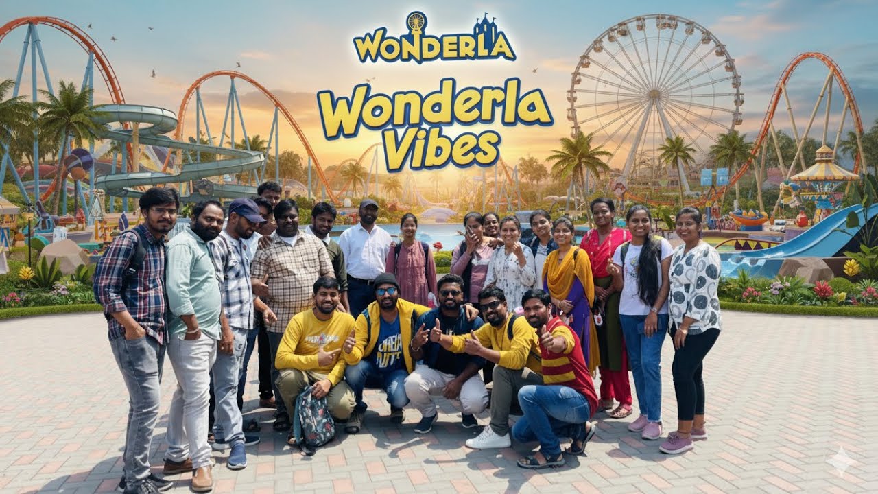 WONDERLA Hyderabad biggest adventure park, wonderla full tour 😆😆🤣🤣