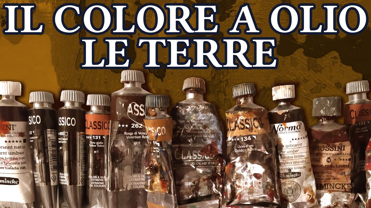 La pittura a olio: Le terre