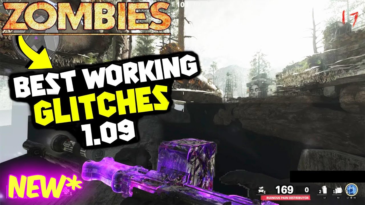 Cold War ZOMBIE Glitches: Best Working GLITCHES After Patch 1.09 New GOD MODE Under map &  Pile Ups