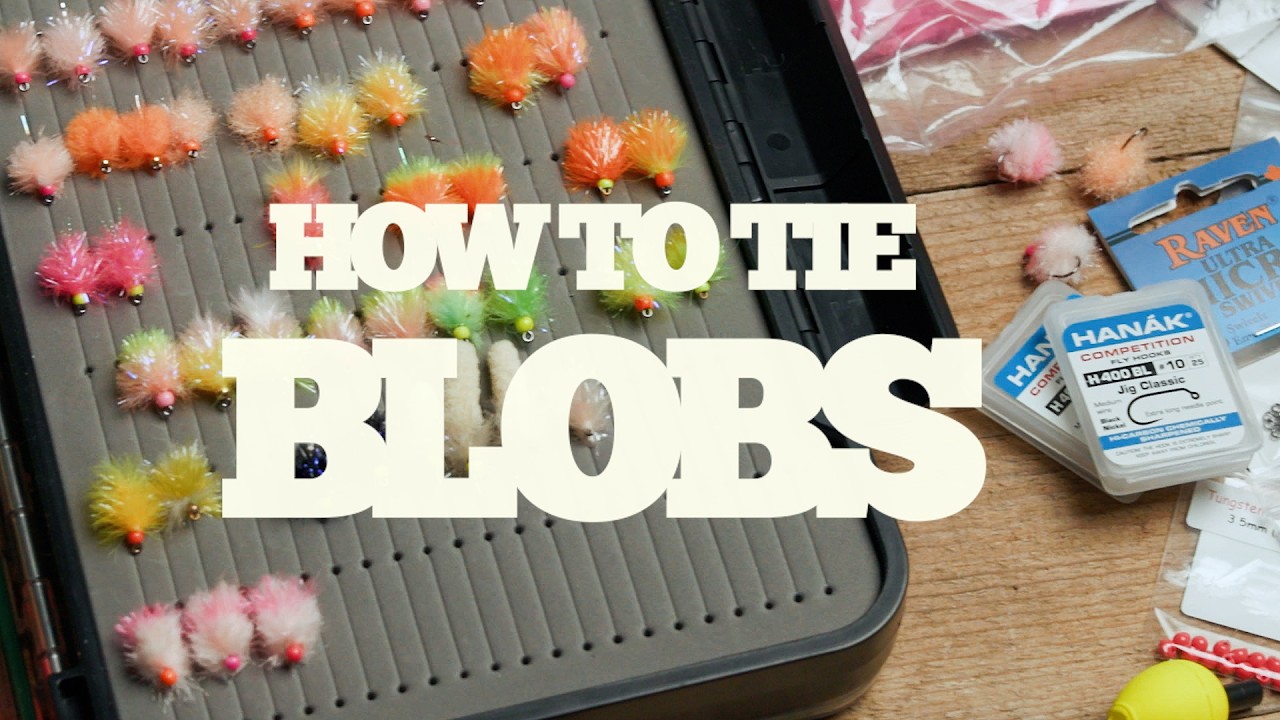 Урок по вязанию мушки &laquo;Blob Fly Tying&raquo;